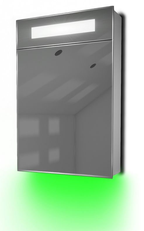 Image of Ambient Demist Bathroom Cabinet With Sensor & Internal Shaver Socket K85g