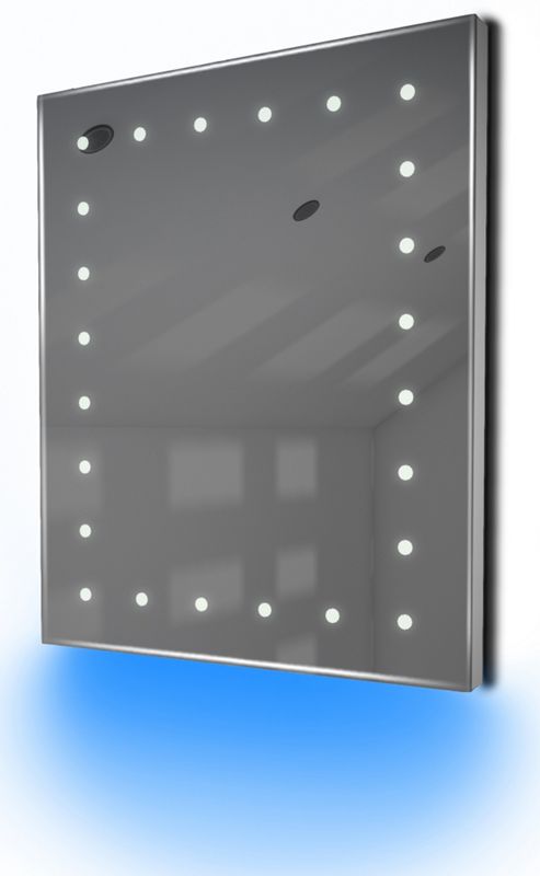 Image of Ambient Ultra-slim Led Bathroom Mirror With Demister Pad & Sensor K39b