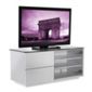 UK-CF City Scape Paris 42" TV Stand - White