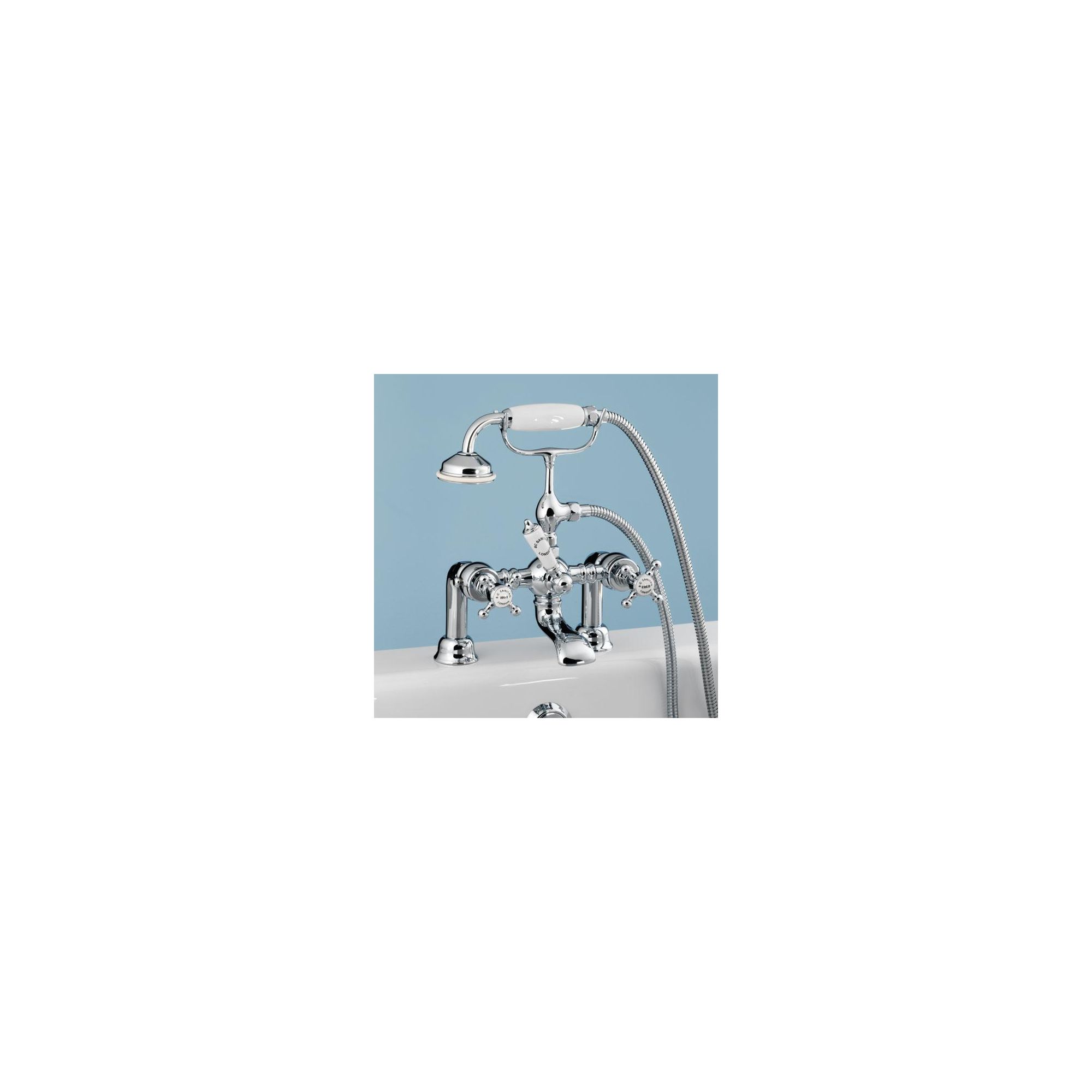 BC Sanitan Victorian Bath/Shower Mixer Chrome at Tesco Direct