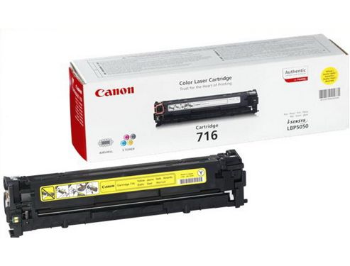 Image of Canon 716 Toner Cartridge - Yellow