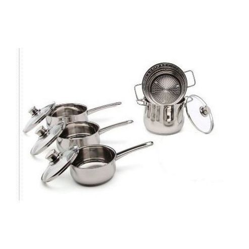 Image of Wmf Stainless Steel 5 Piece Diadem Pan Set