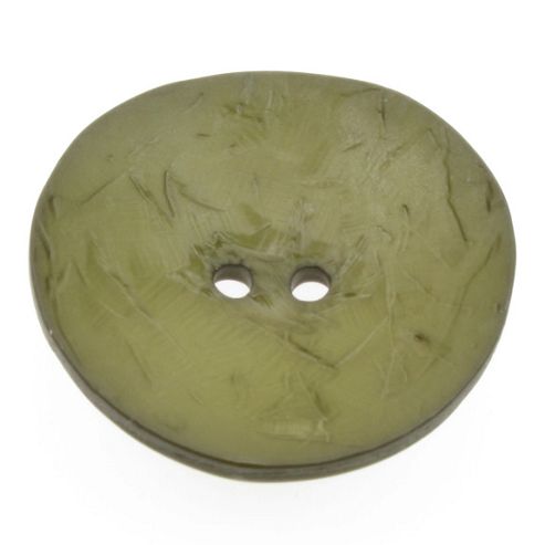 Image of Dill Buttons 60mm Dished Dark Olive