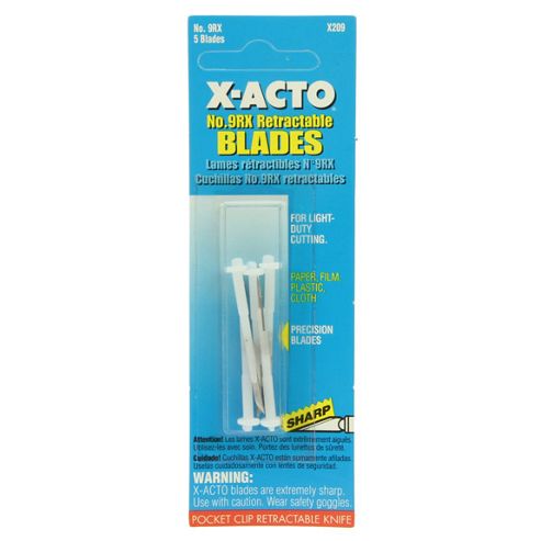 Image of X-acto No9rx Retractable Blade 5 Pack