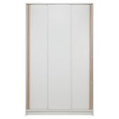 Trenton 3 Door Sliding Wardrobe White/Oak