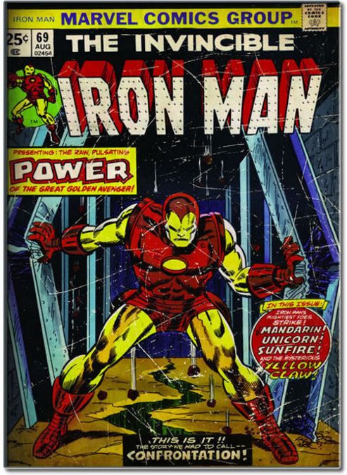 Image of Iron Man Canvas