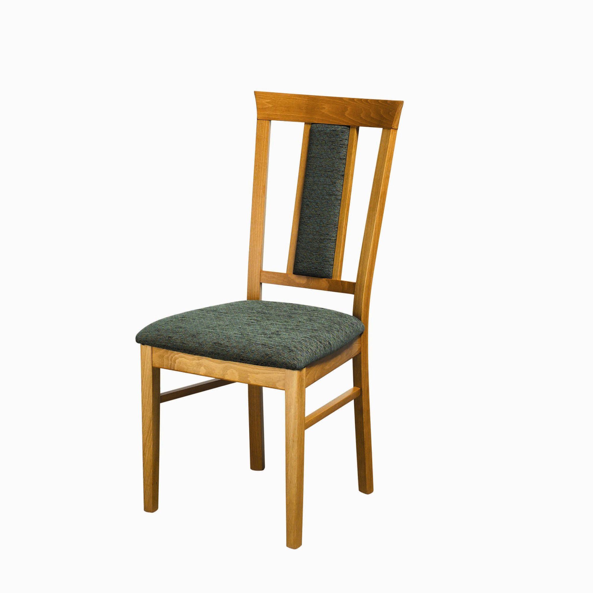 Caxton Tennyson Extending Dining Set with 4 Padded Back Dining Chairs in Teak - Green at Tescos Direct