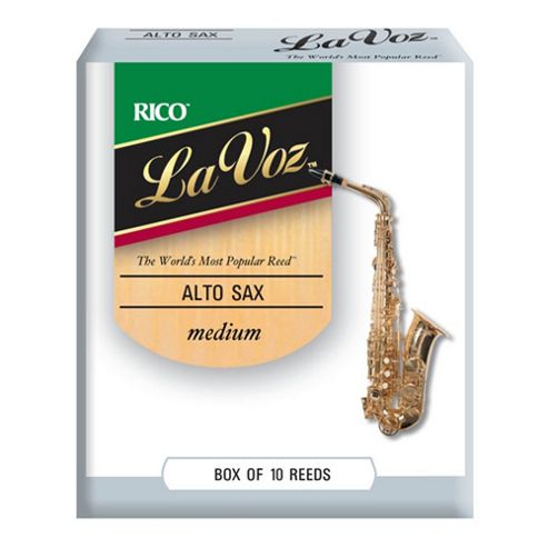 Image of Rico La Voz Medium Alto Saxophone Reeds (x10)