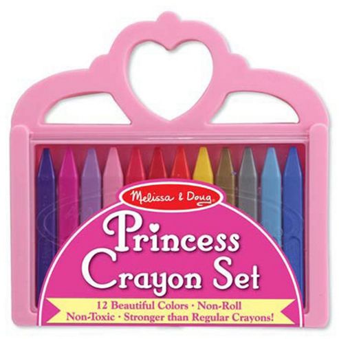 Image of Melissa And Doug Princess Crayon Set