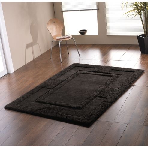 Image of Sierra Apollo Black 150x210 Wool Rug
