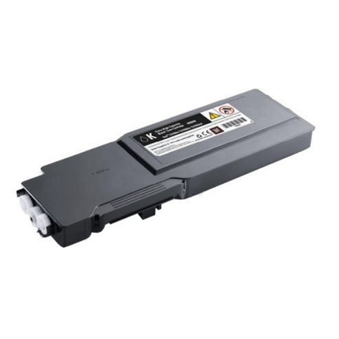 Image of Dell High Capacity Black Toner Cartridge (yield 7000 Pages) For Dell C3760n/c3760dn/c3765dnf Color Laser Printers