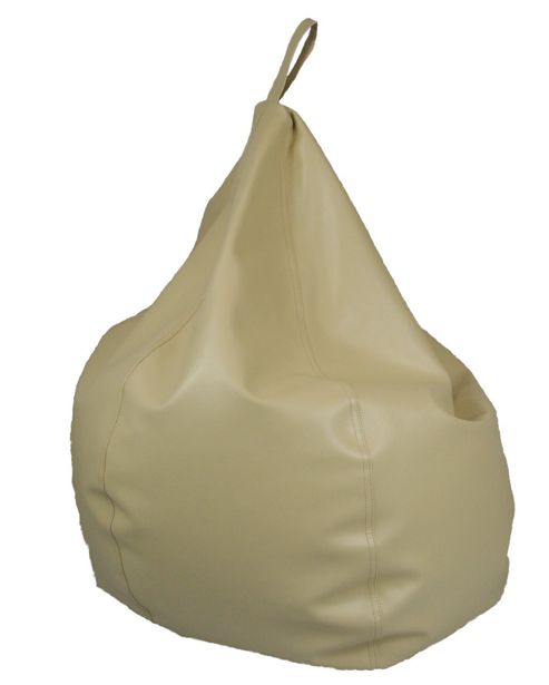 Image of Ashcroft Classic Medium Indoor Bean Bag - Cream