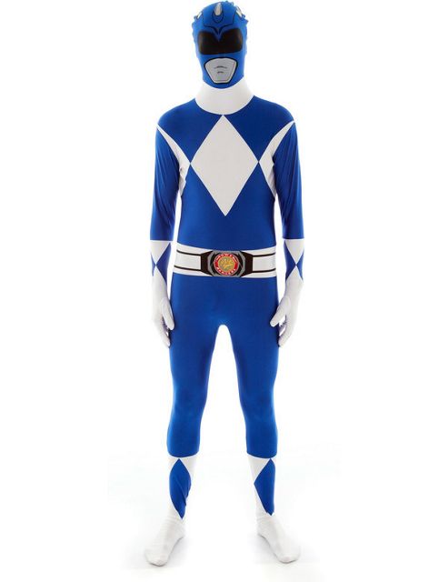 Image of Blue Power Ranger Morphsuit Extra Large