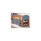 Verona Midsleeper Bed - Bed Frame Only - Blue