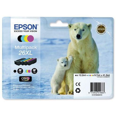 Image of Epson Multipack 4-colour 26xl Claria Premium Ink