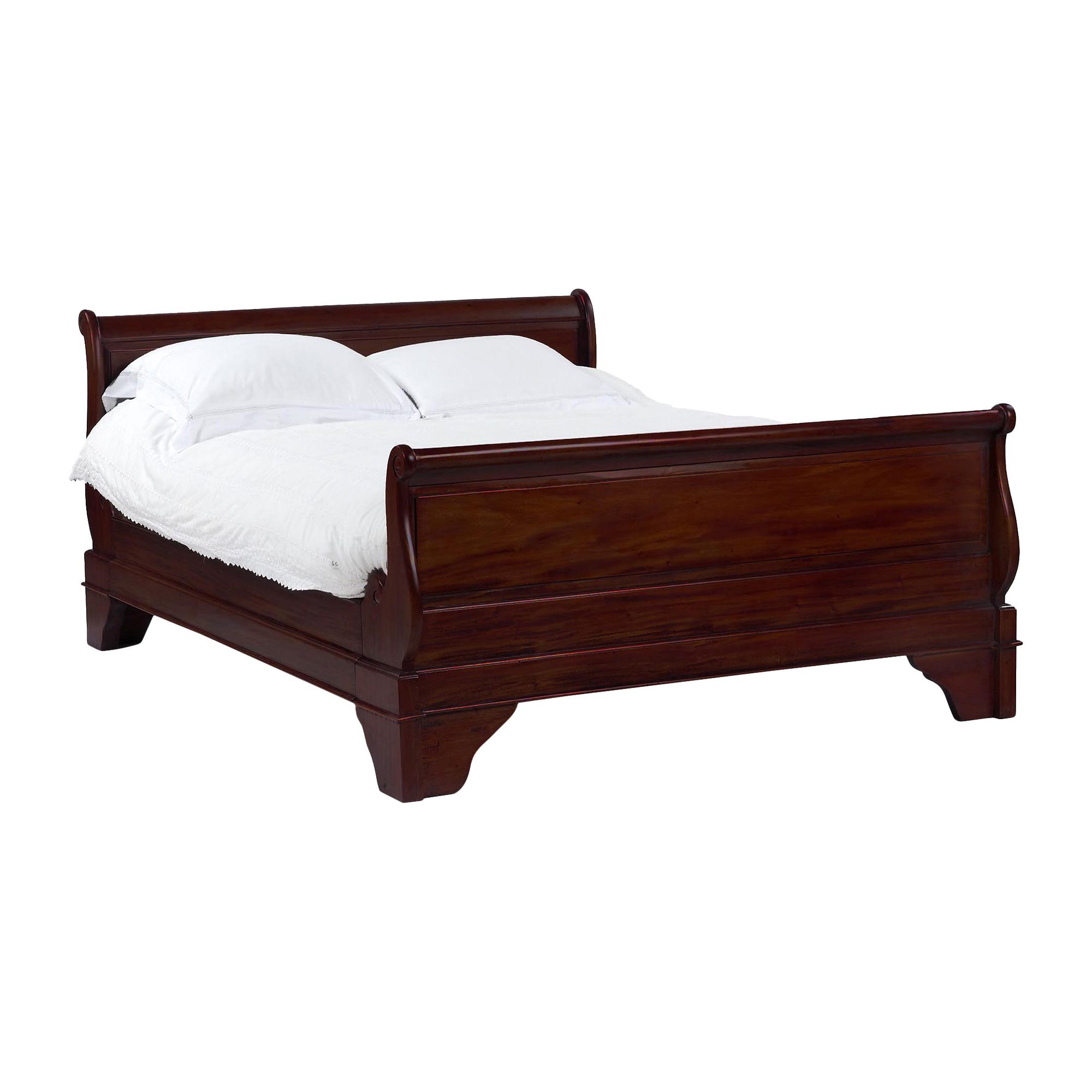 Anderson Bradshaw Colonial French Sleigh Bed Frame - Single at Tesco Direct