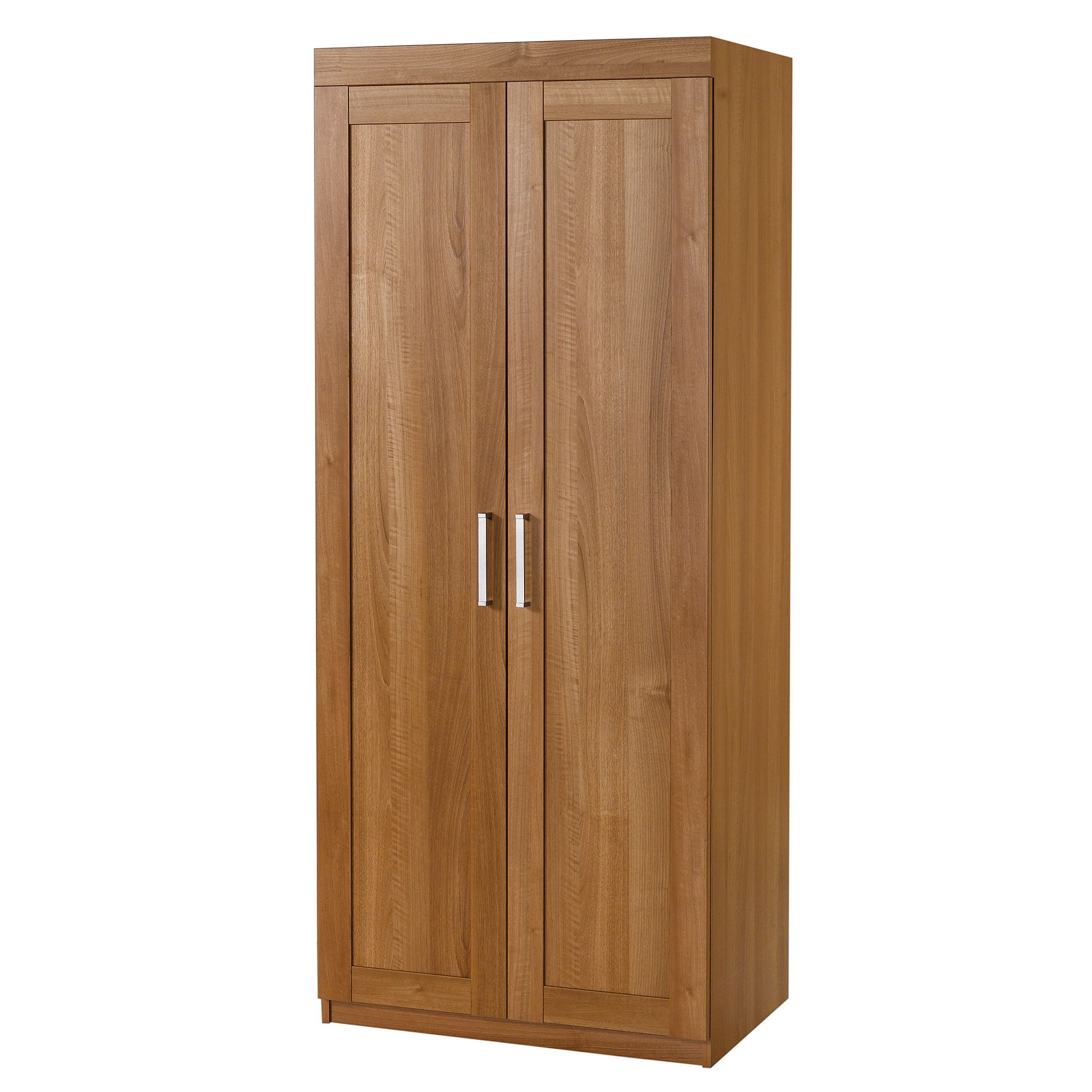 Alto Furniture Visualise Alive Two Door Wardrobe in Natural Aida Walnut at Tesco Direct