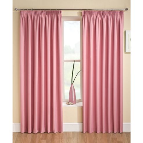 Image of Enhanced Living Tranquility Pink Curtains 168x137cm