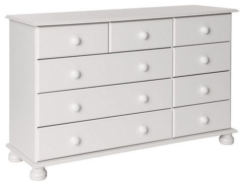 Image of Valufurniture Copenhagen White 2 + 3 + 4 Drawer Chest