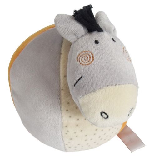 Image of Babydan Soft Horse Ball & Rattle -tarok