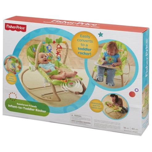Image of Fisher Price Rainforest Infant To Toddler Rocker