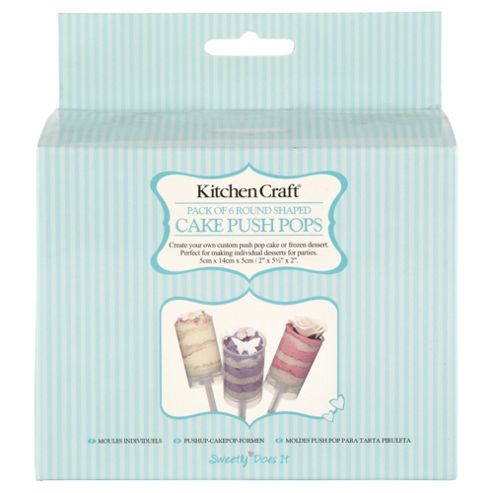 Image of Kitchencraft Sweetly Does It Cake Push Pop Set