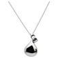 Sterling Silver Teadrop necklace