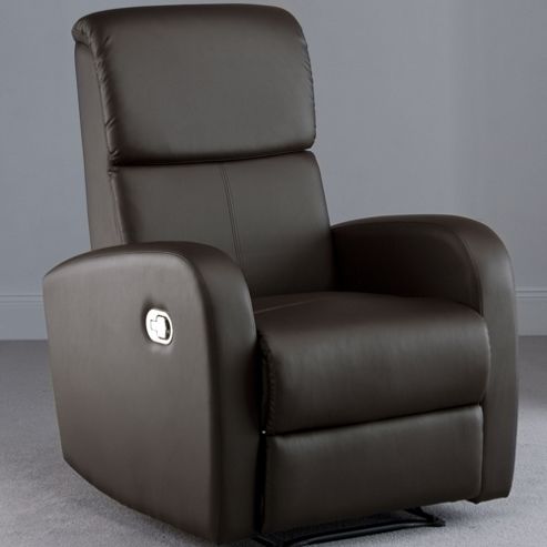 Image of World Furniture Picasso Recliner - Brown