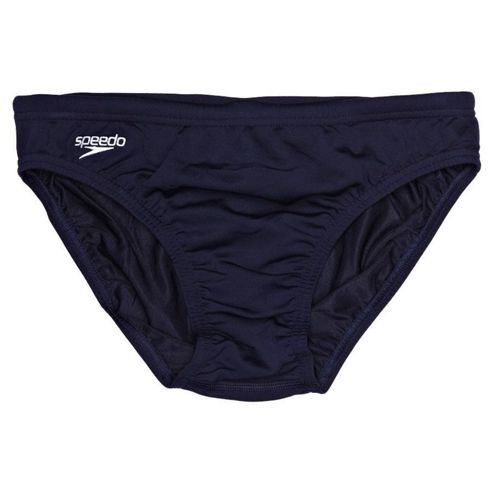 Image of Speedo Men's Solid Lycra Swimming Trunks / Briefs Navy - Blue