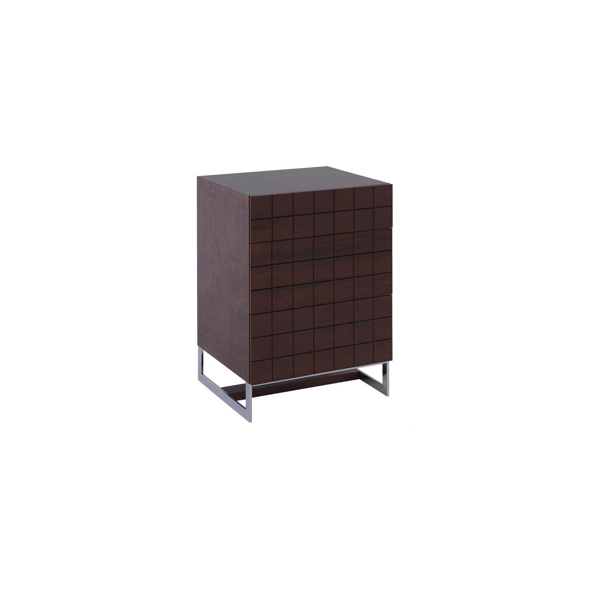 Gillmore Space Barcelona 3 Drawer Chest - Walnut at Tesco Direct