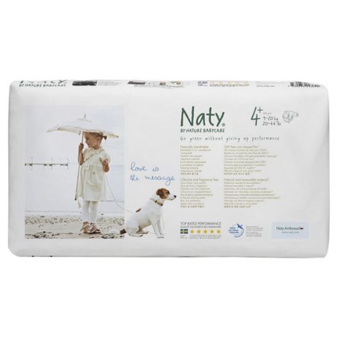 Image of Naty By Nature Babycare Nappies Size 4+ Economy Pack X 44's