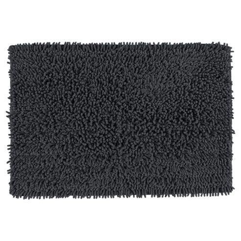 Image of Tesco Chenille Bath - Black