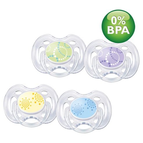 Image of Philips Avent Scf180/23 Contemporary Freeflow Soothers (0-6 Months)