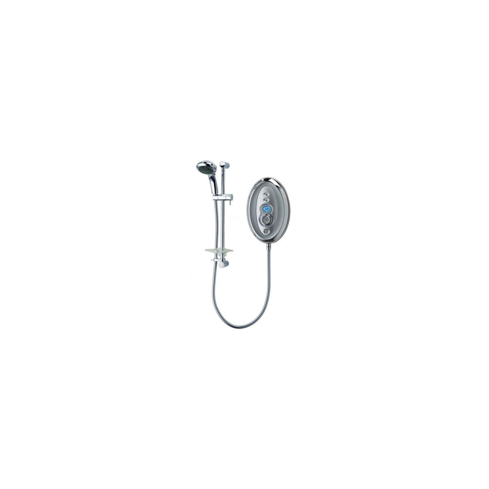 Triton Aspirante Topaz Thermostatic Electric Shower Chrome 10.5 kW at Tesco Direct