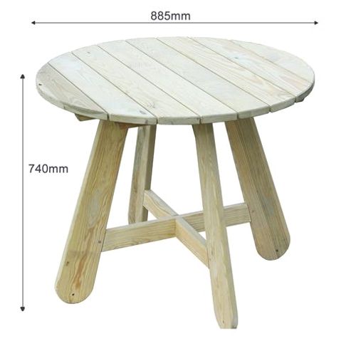 Image of Scotts Round Table - Seats 2-4