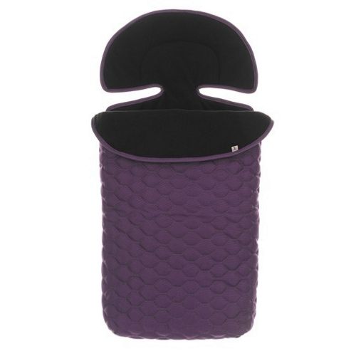 Image of Obaby Zuzu Quilted Footmuff (purple)