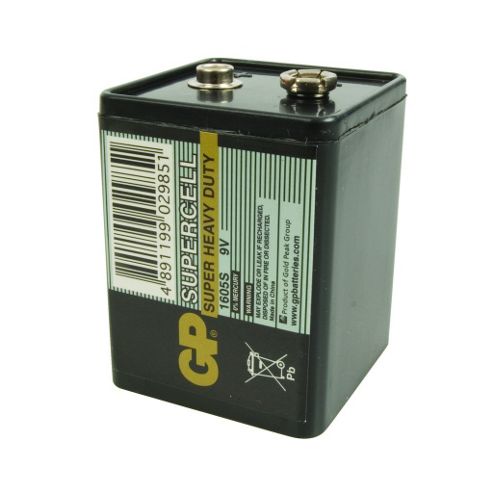 Image of Radio Meter Device 9v Zinc Carbon Pp9 Block Battery