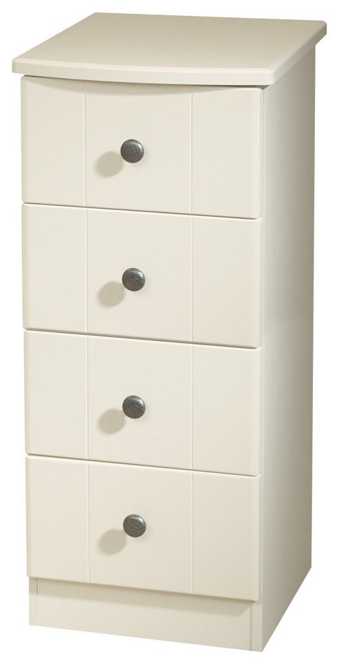 Image of Welcome Furniture Kingston 4 Drawer Chest - Cream