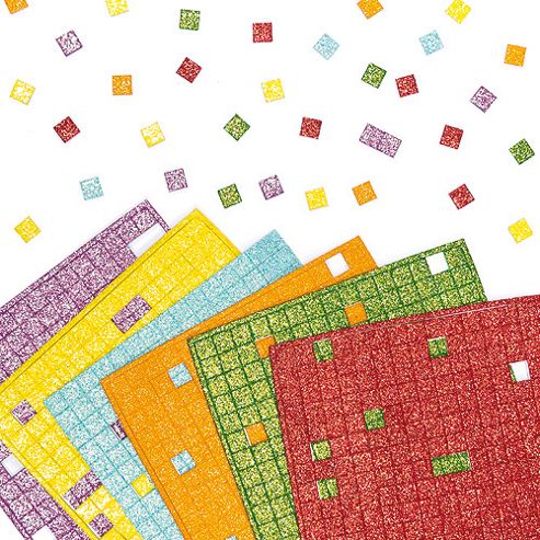 Image of Glitter Foam Mosaic Stickers (pack Of 1980)