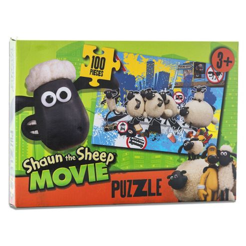 Image of Shaun The Sheep Movie Puzzle 100 Pieces