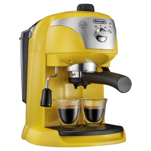 Buy DeLonghi Motivo EC220Y Espresso Coffee Machine - Yellow from our Espresso Machines range - Tesco
