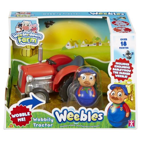 Image of Weebles Weebledown Farm Wobbly Tractor & Farmer
