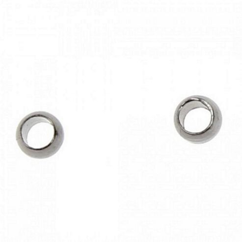 Image of Crimp Beads - Black - 100 Pack