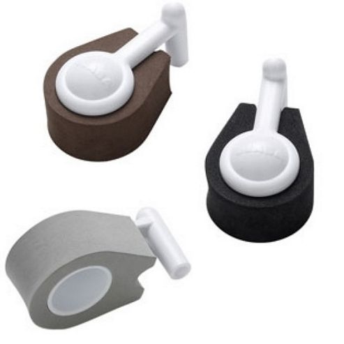 Image of Beaba Hinge Protectors Pack Of 3 Black/brown/grey