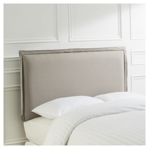 Image of Franklin Headboard Grey Linen King