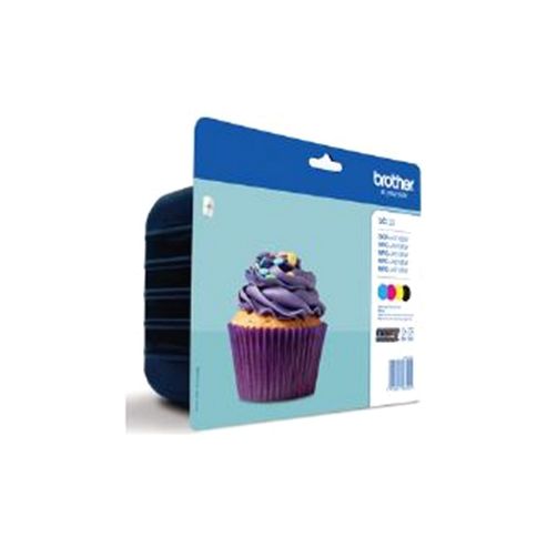 Image of Brother Lc123 (value Pack) Ink Cartridge (yield 600 Pages) For Brother Dcp-j411dw