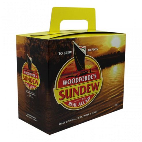 Image of Woodfordes Sundew (abv 42%) 40 Pint Real Ale Home Brew Beer Kit