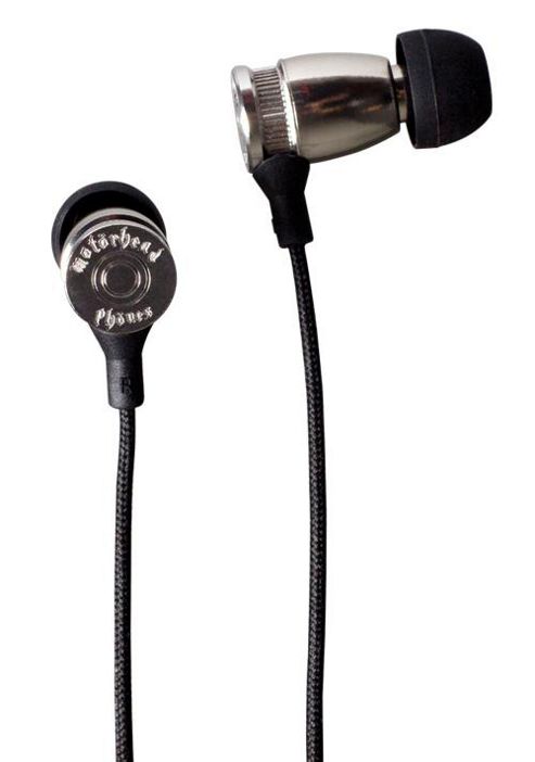 Image of Motorheadphones Overkill Earphones - Silver