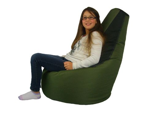 Image of Ashcroft Outdoor Large Bean Bag Gaming Chair - Olive
