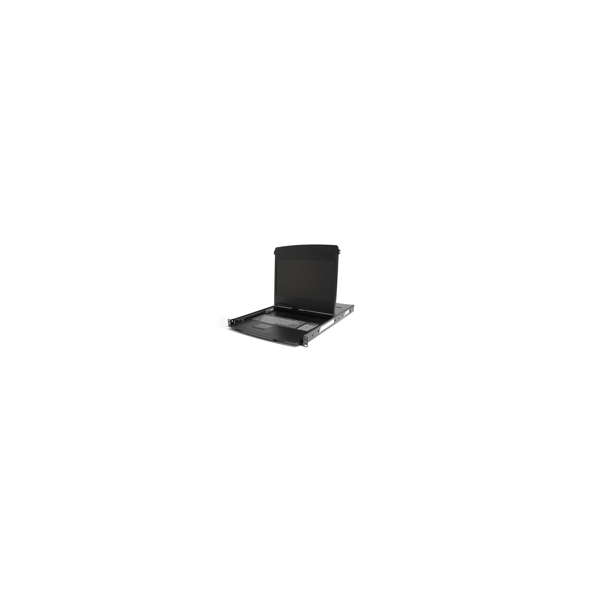 StarTech 1U 17 inch HD 1080p Dual Rail Rackmount Widescreen LCD Console at Tesco Direct